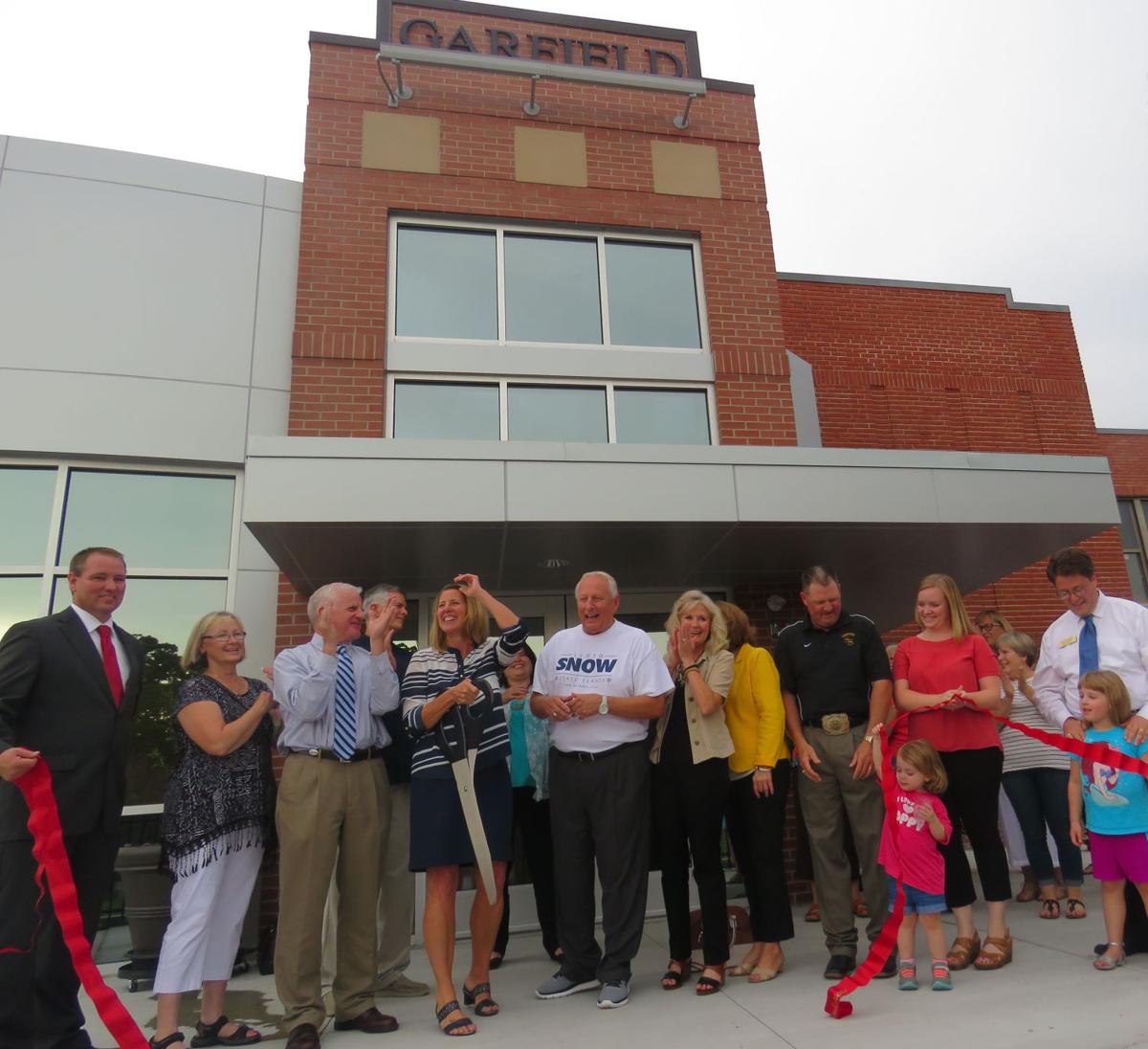 Sand Springs Public Schools, city officials host ribbon cutting at