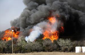 Scorched state: Wildfires devastate tens of thousands of acres in western Oklahoma