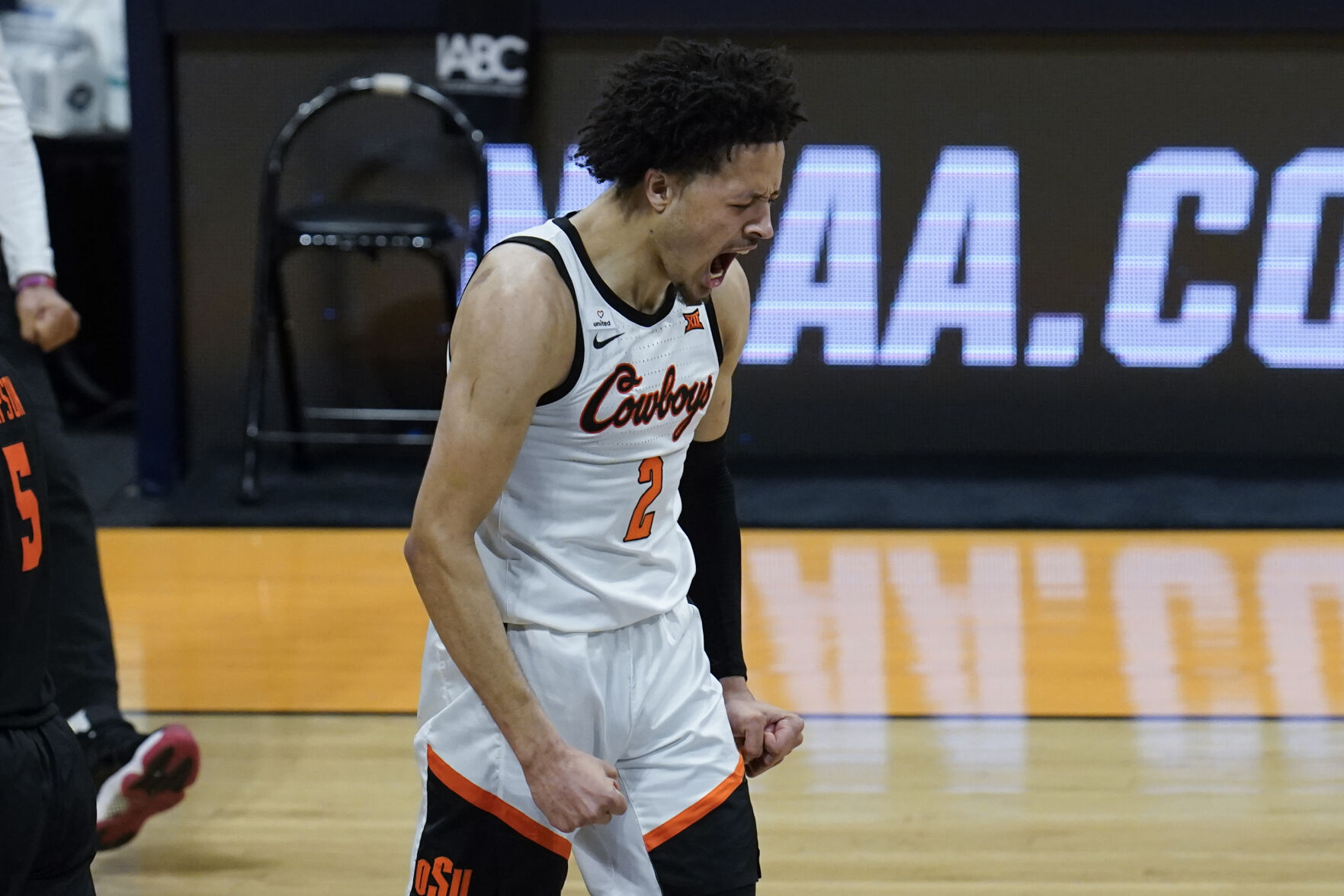 Cade Cunningham Oklahoma State Cowboys Unsigned Celebration Photograph