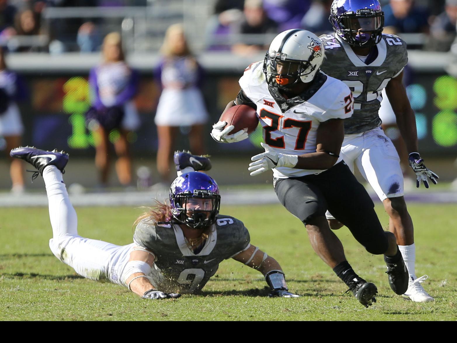 Oklahoma State Football Justice Hill Has Always Been An Early Riser His Debut Season In Stillwater Has Been No Different Osu Sports Extra Tulsaworld Com