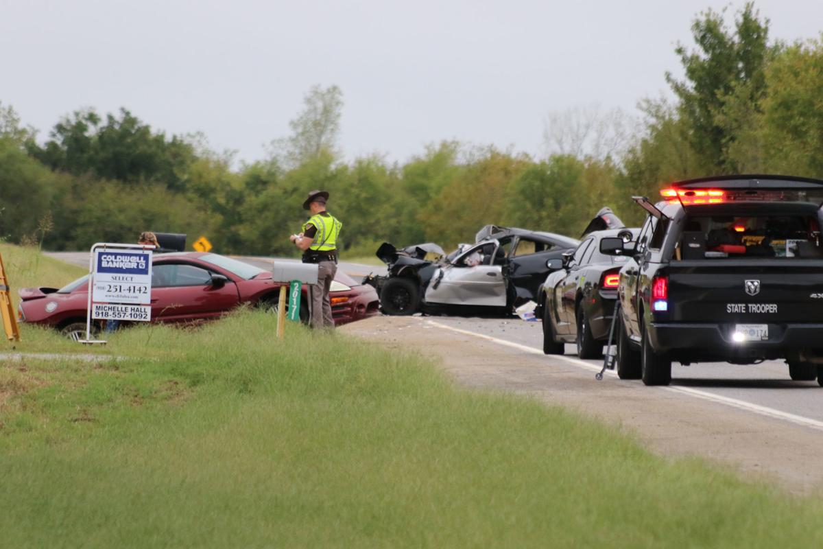 Monday crash near Coweta injures one News