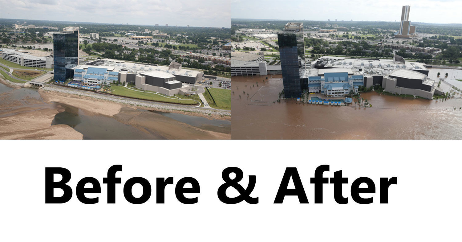 river spirit casino flooding 2019