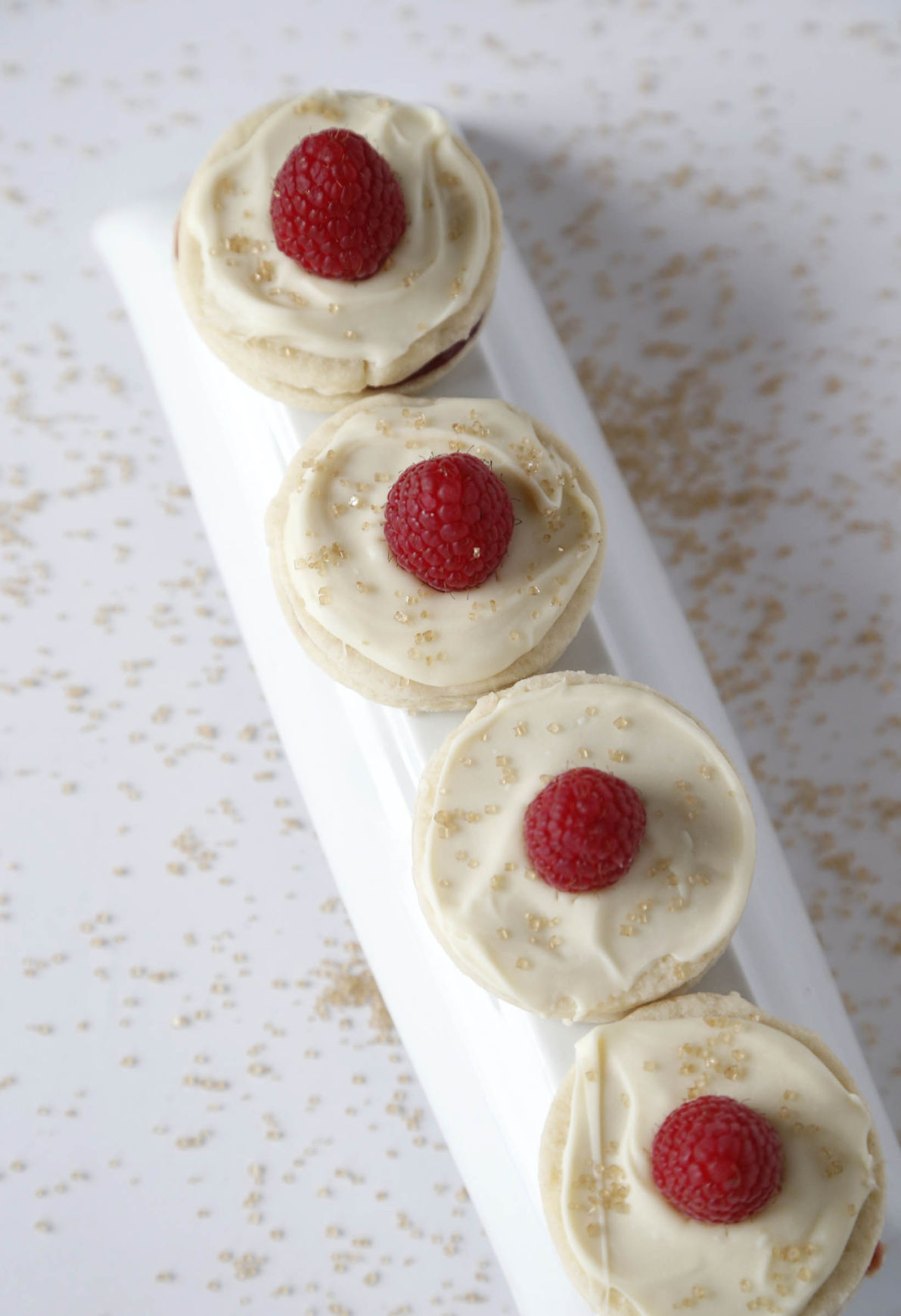 12 Days of Cookies Day 4: Raspberry Filled Christmas Cookies