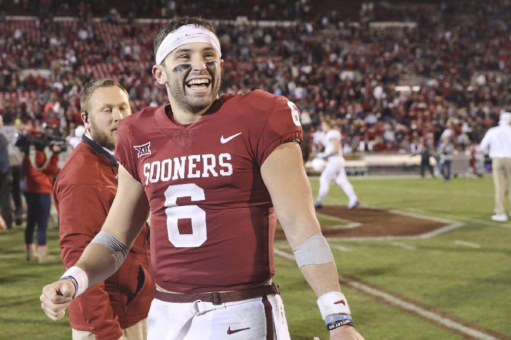 Saturday is Baker Mayfield's 23rd birthday. To celebrate, here's a look ...