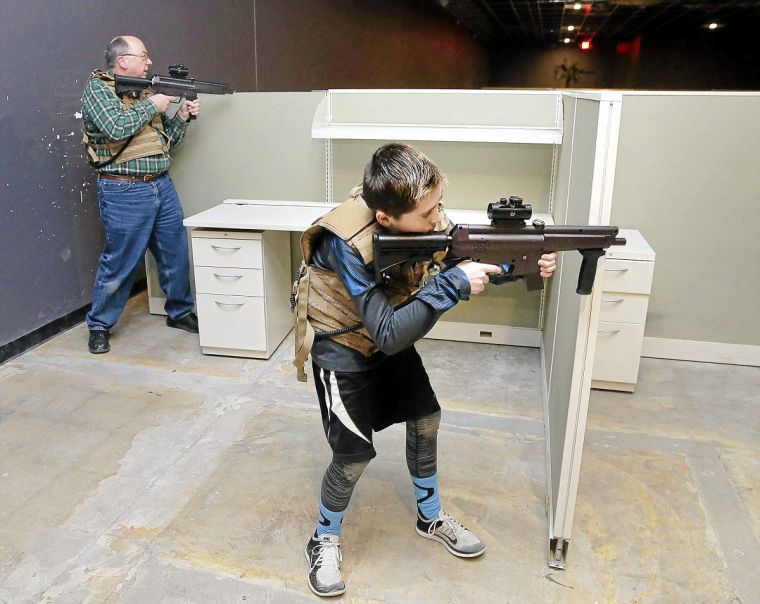 Strategy Realism In Laser Arenas Draw Crowds For Hard Knocks Grand Opening Local News Tulsaworld Com