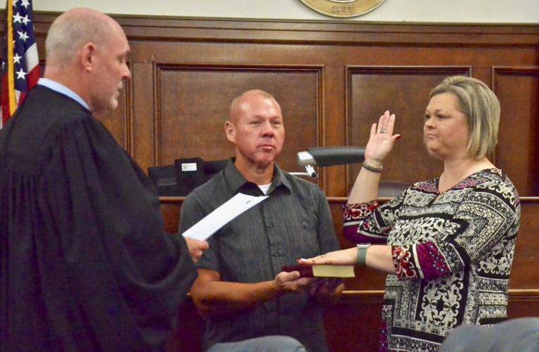 Wagoner County Treasurer Levi sworn in