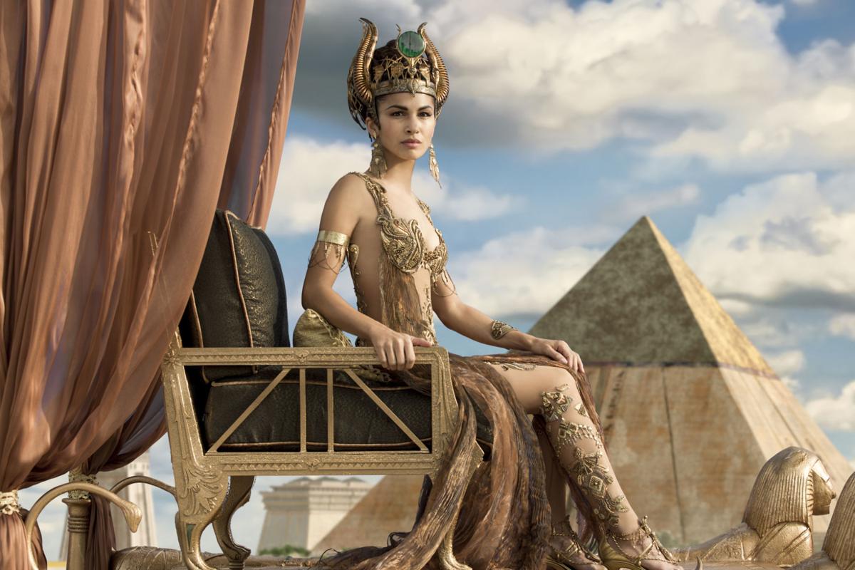 Egypt boobs of gods Courtney Eaton
