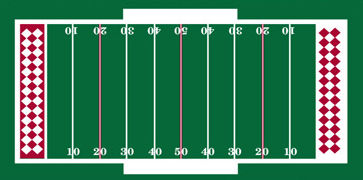 Gallery: College football field designs