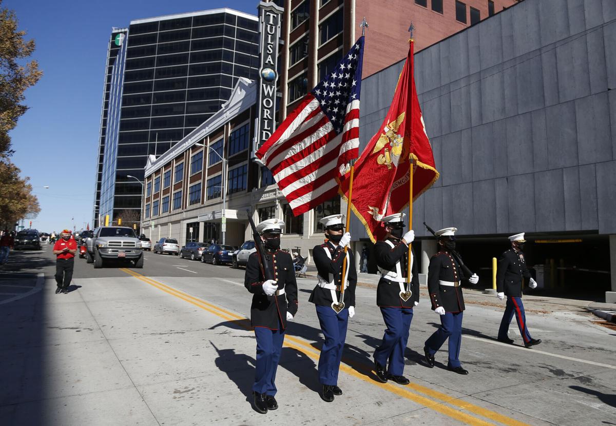 MacArthur's driver gets a ride at head of Tulsa Veterans Day Parade