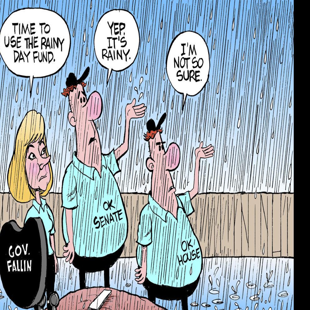 Bruce Plante Cartoon Oklahoma S Rainy Day Columnists Tulsaworld Com