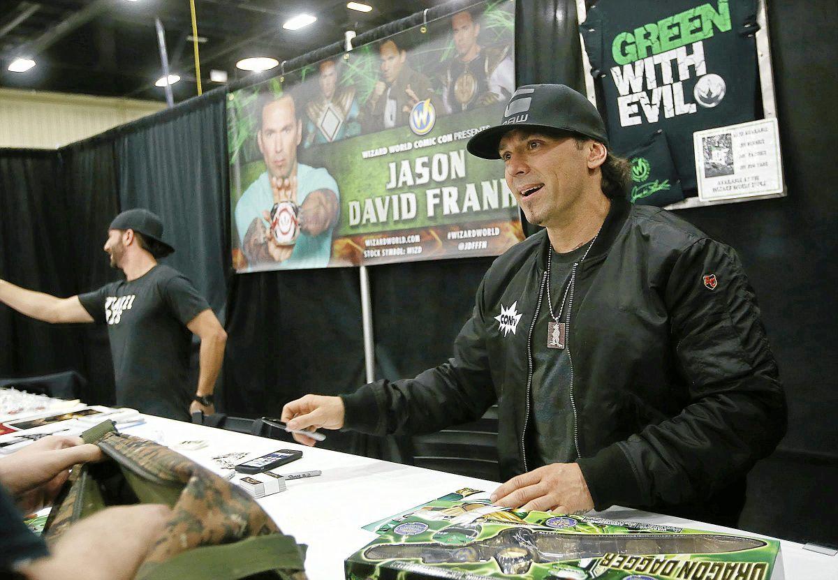 Jason David Frank at Wizard World show
