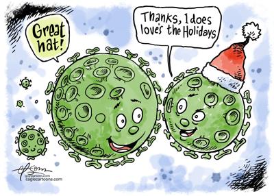 Cartoon: Another COVID Christmas by Guy Parsons