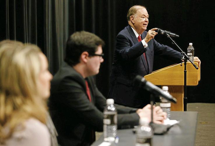 Boren at the PAC