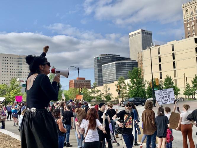 Carmen WhiteEagle Abortion Protest