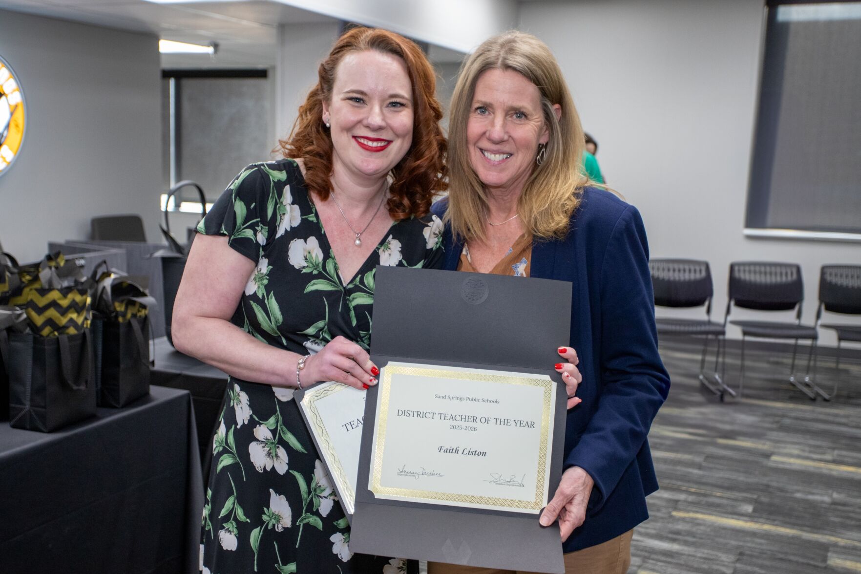 Sand Springs names Teacher of the Year