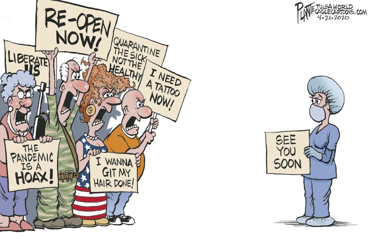 Bruce Plante Cartoon: The Protesters | Columnists | tulsaworld.com