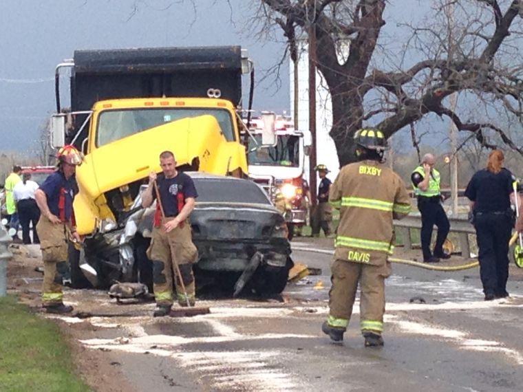 Bixby police Fatal headon crash apparent suicide