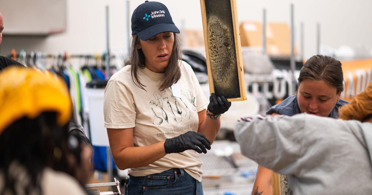 John 3:16 Mission's honey harvest teaches responsibility, helps nonprofit financially