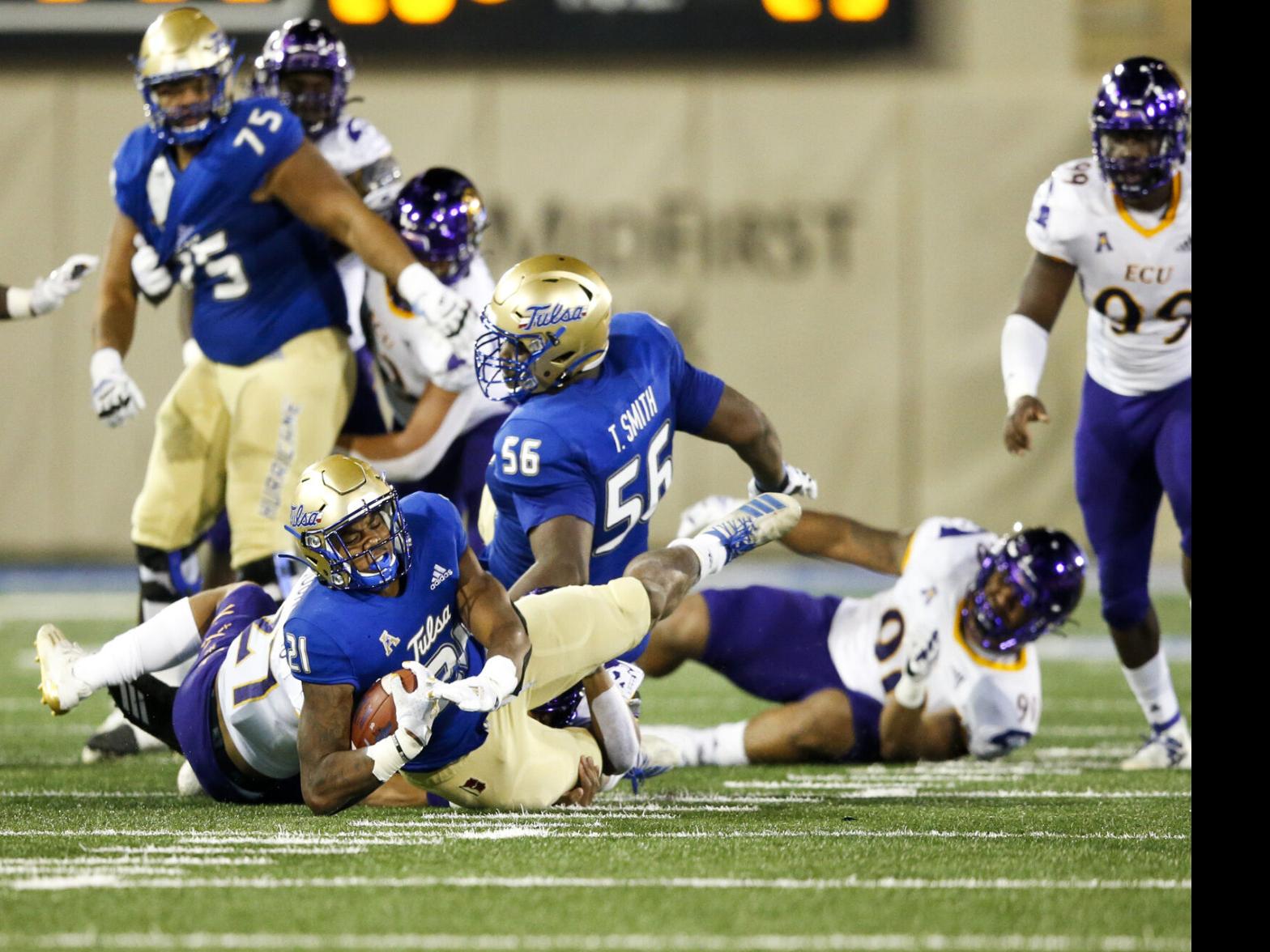 Aac Acknowledges Late Officiating Error From Tu S Win Against East Carolina Local News Tulsaworld Com