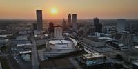 Tulsa Skyline sunrise
