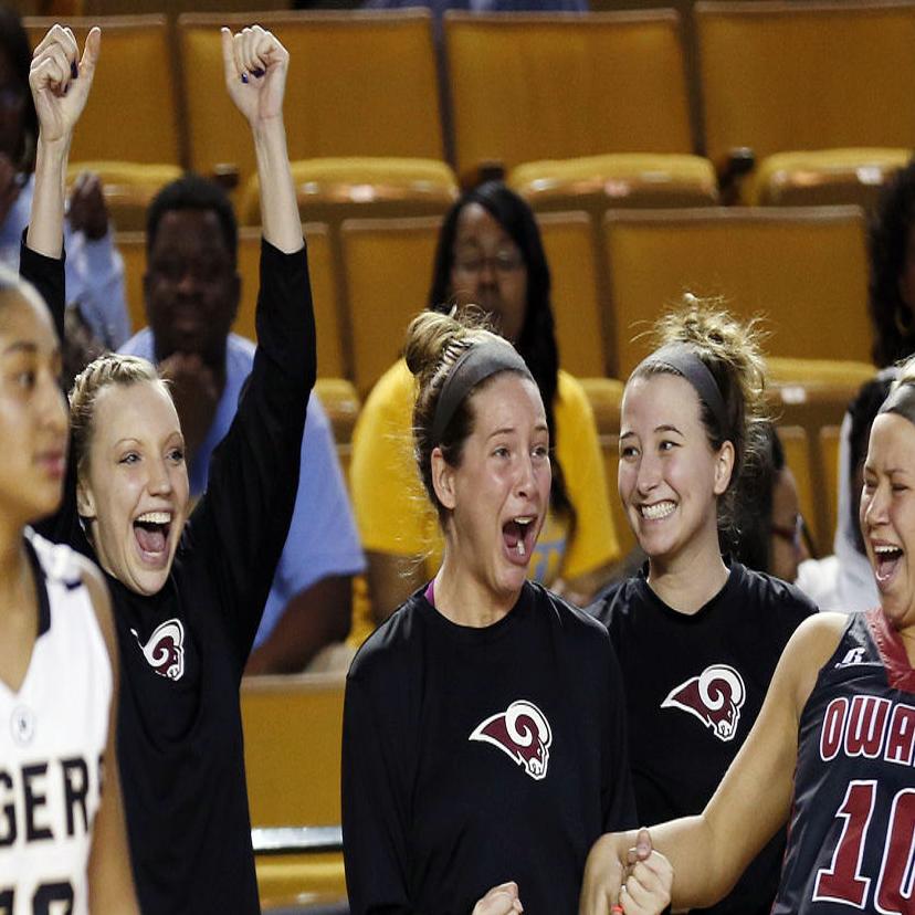 Day 2 Of High School State Basketball Tournament Owasso Girls