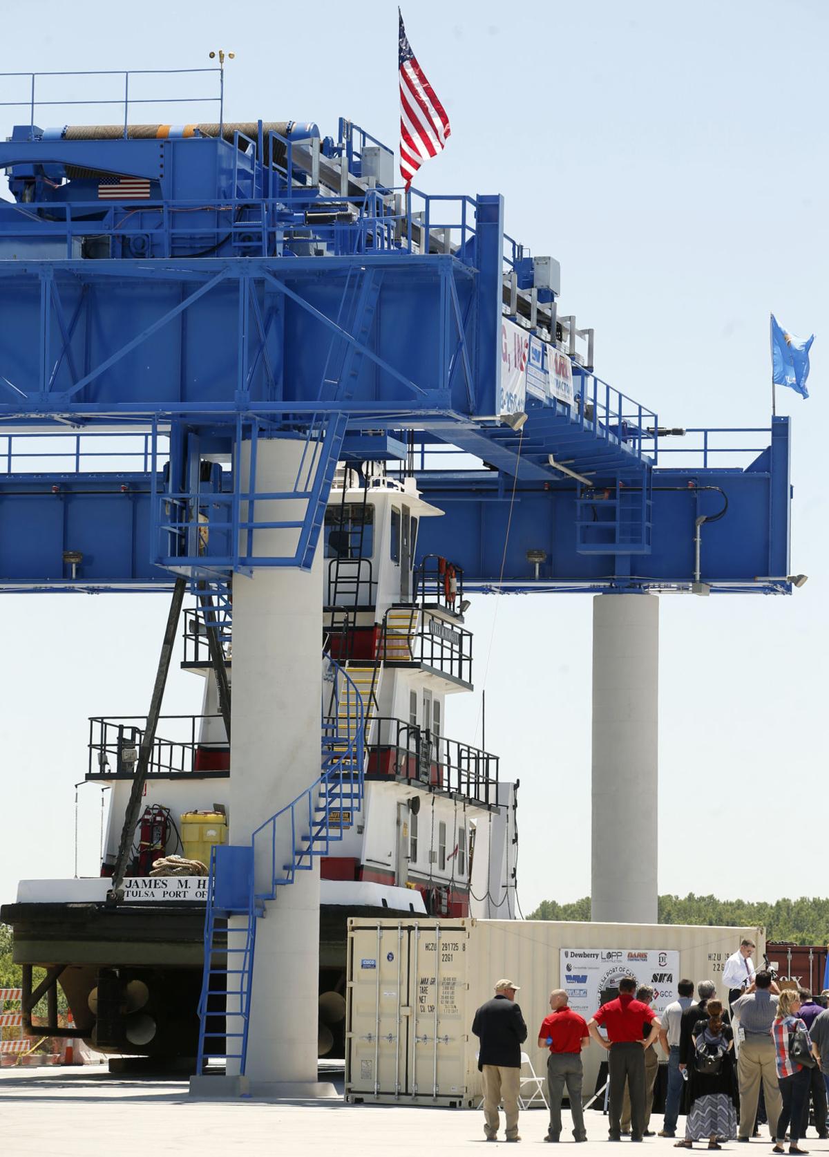 Dock improvements unveiled at Tulsa Port of Catoosa | Business News ...