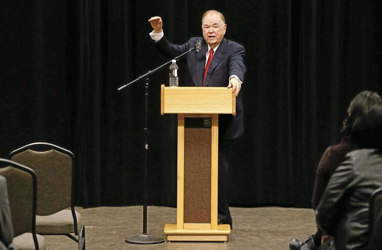 Boren at the PAC