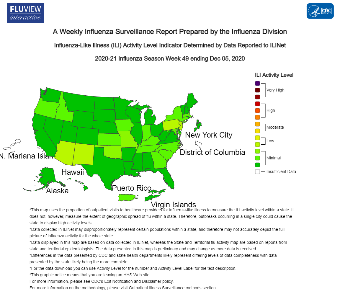 Flu Cases 2020 Map Flu Cases Not Increasing At A Fast Rate | News | Tulsaworld.com