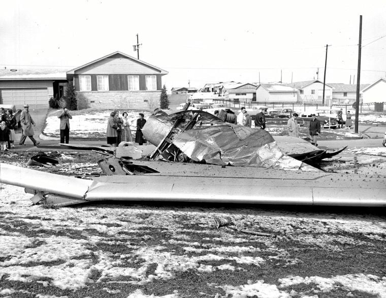 Throwback Tulsa: B-47 Jet Broke Apart, Raining Debris On East Tulsa In '58