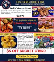 December Deals from your favorite Local Restaurants! $5 OFF!