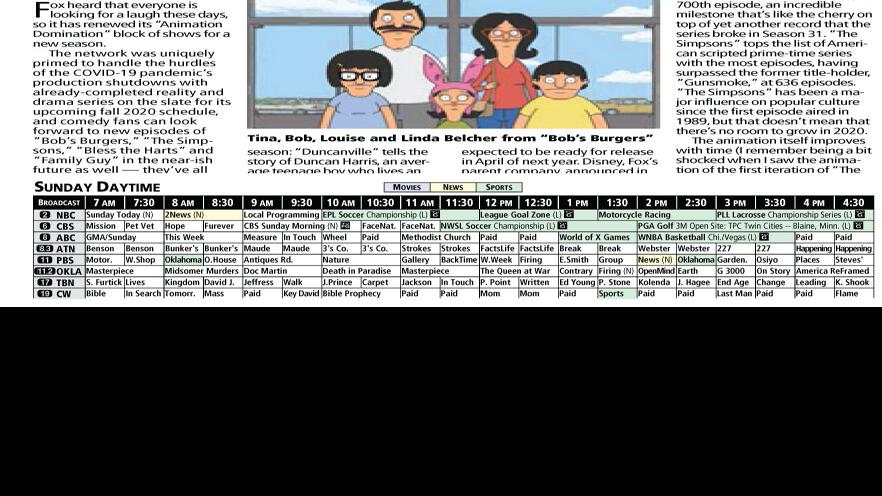 Tv Listings To Be Available Daily In Tulsa World Television Tulsaworld Com