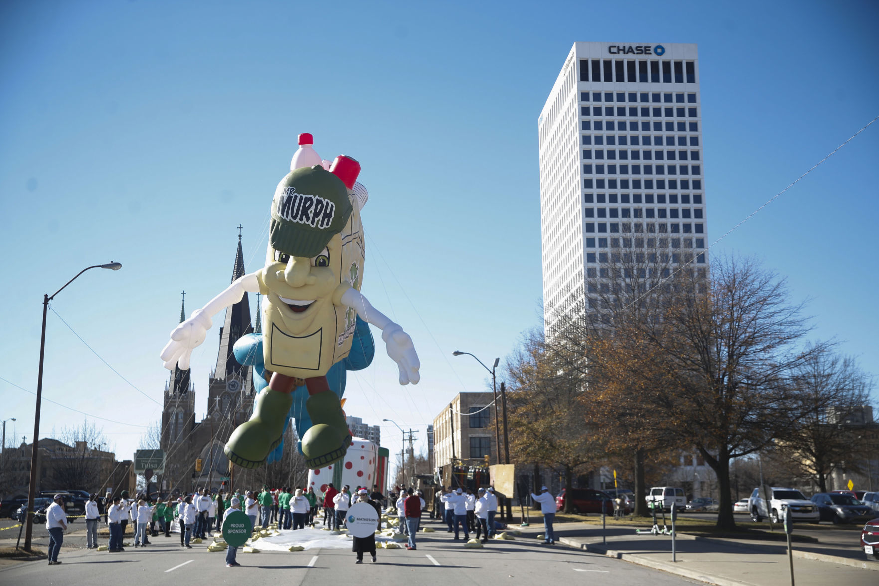 See The Tulsa Christmas Parade Route. The Parade Starts At 1 P.m ...