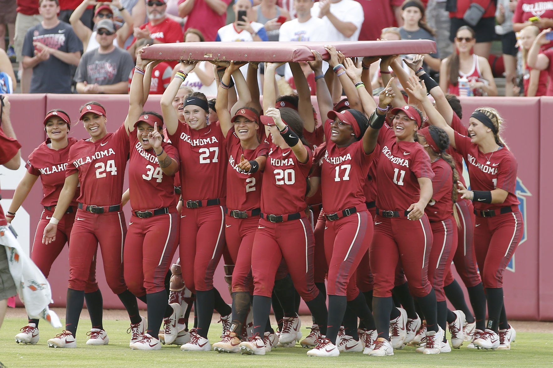 OU Softball: No. 1 Sooners Advance To Women's College World Series ...