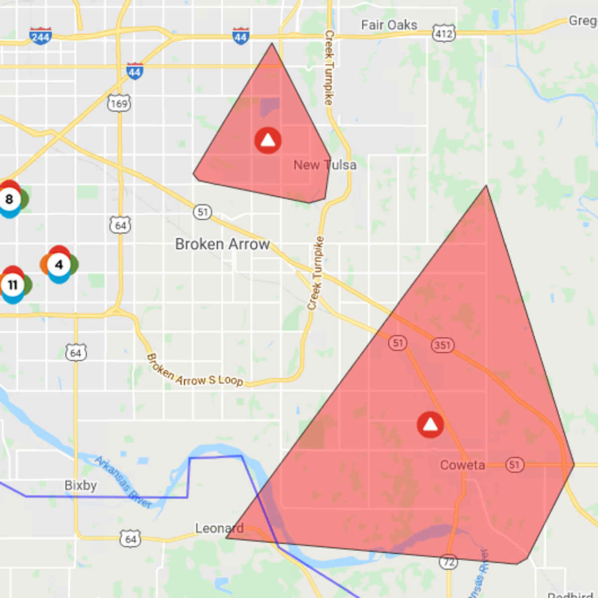 Update Most Power Restored After Large Outage Saturday Latest Headlines Tulsaworld Com