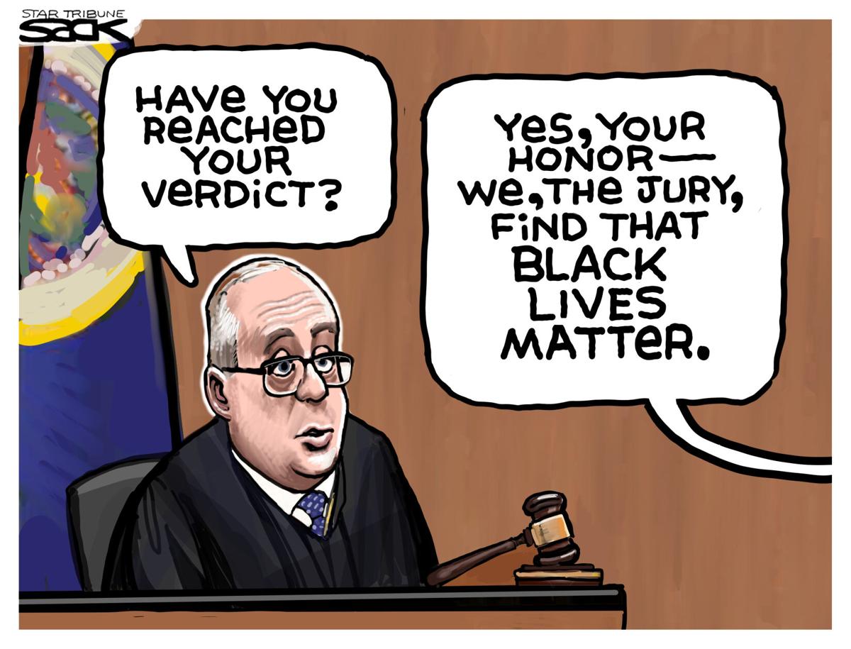 Cartoon: Chauvin Verdict by Steve Sack