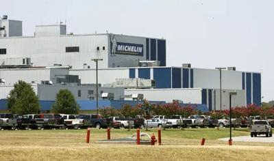 Michelin tire plant in Ardmore