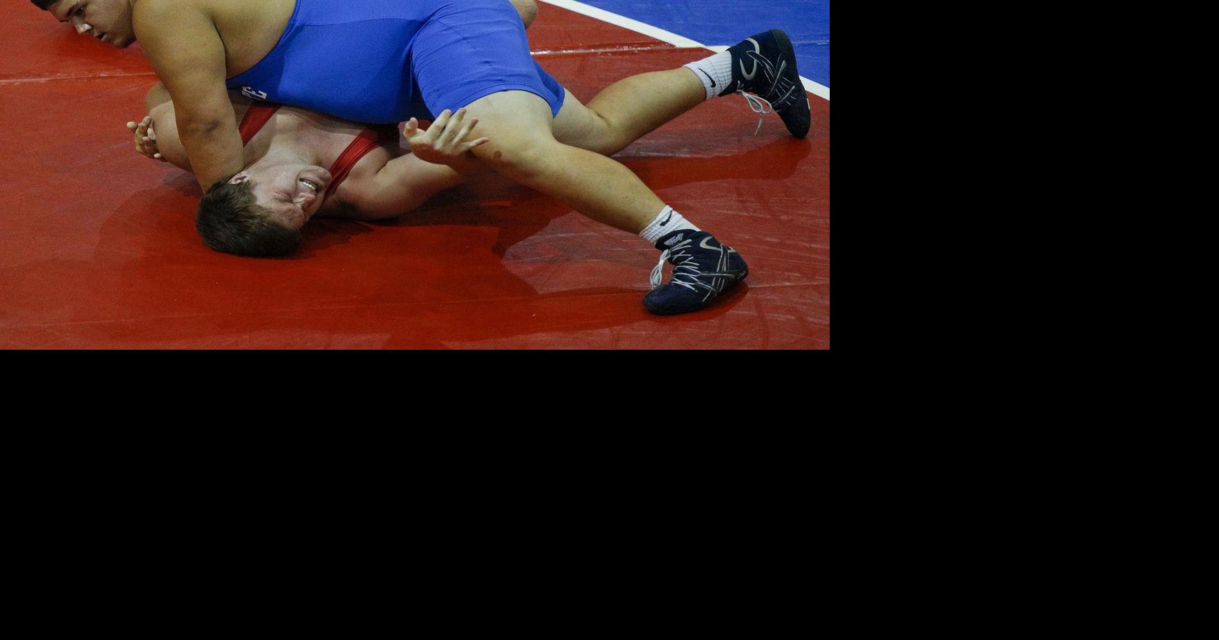 AllState Games wrestling Former Coweta star Griffin Qualls ends high