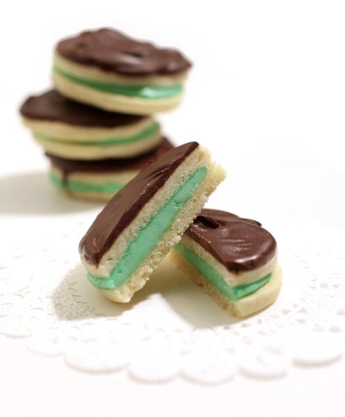 Day 1: Creme de menthe cookies