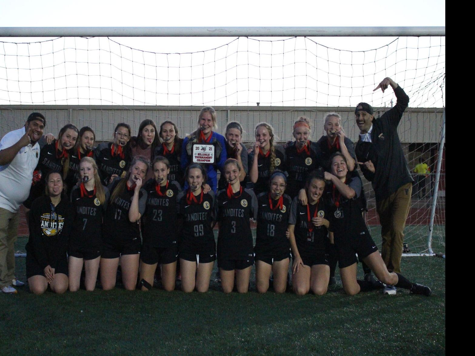 Lady Sandites Win Hilldale Soccer Tournament Sand Springs Leader Tulsaworld Com