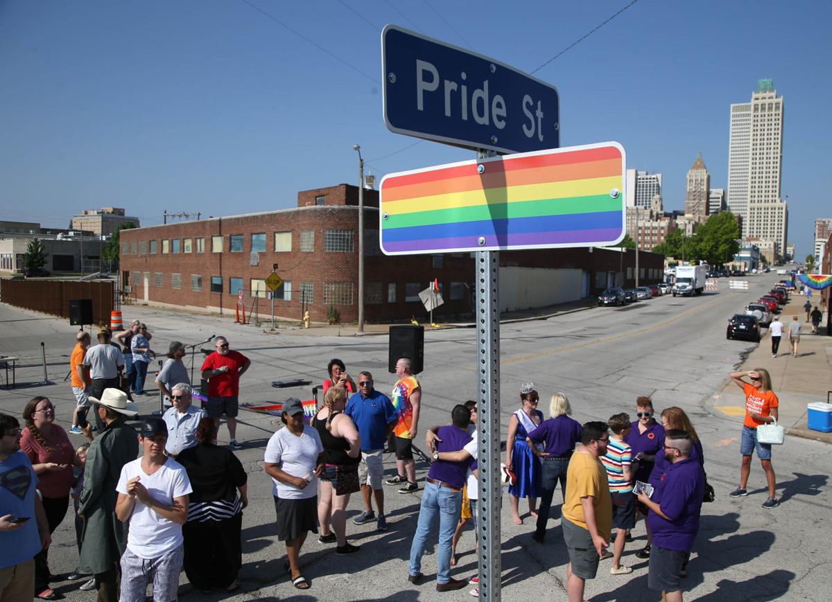 City, LGBTQ leaders celebrate designation of 'Pride Street' in downtown