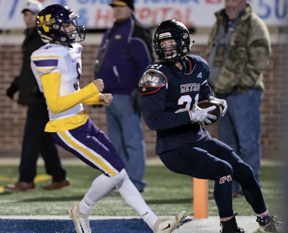 High School Football Class 2a Final Asher Link Leads Metro