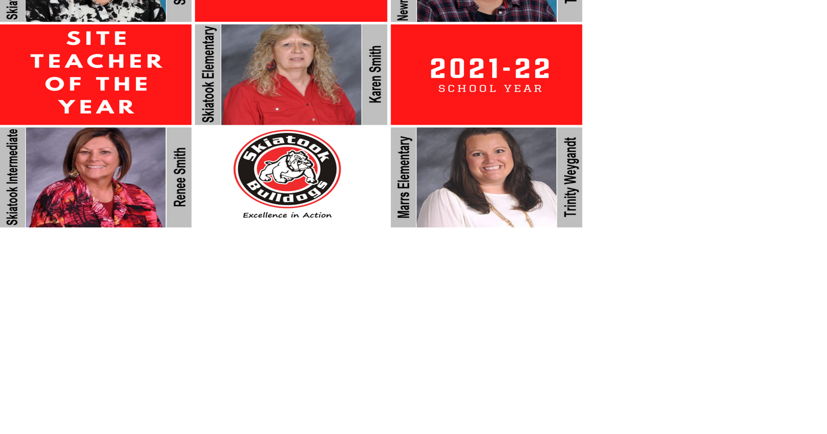 Skiatook Public Schools Teachers of the Year