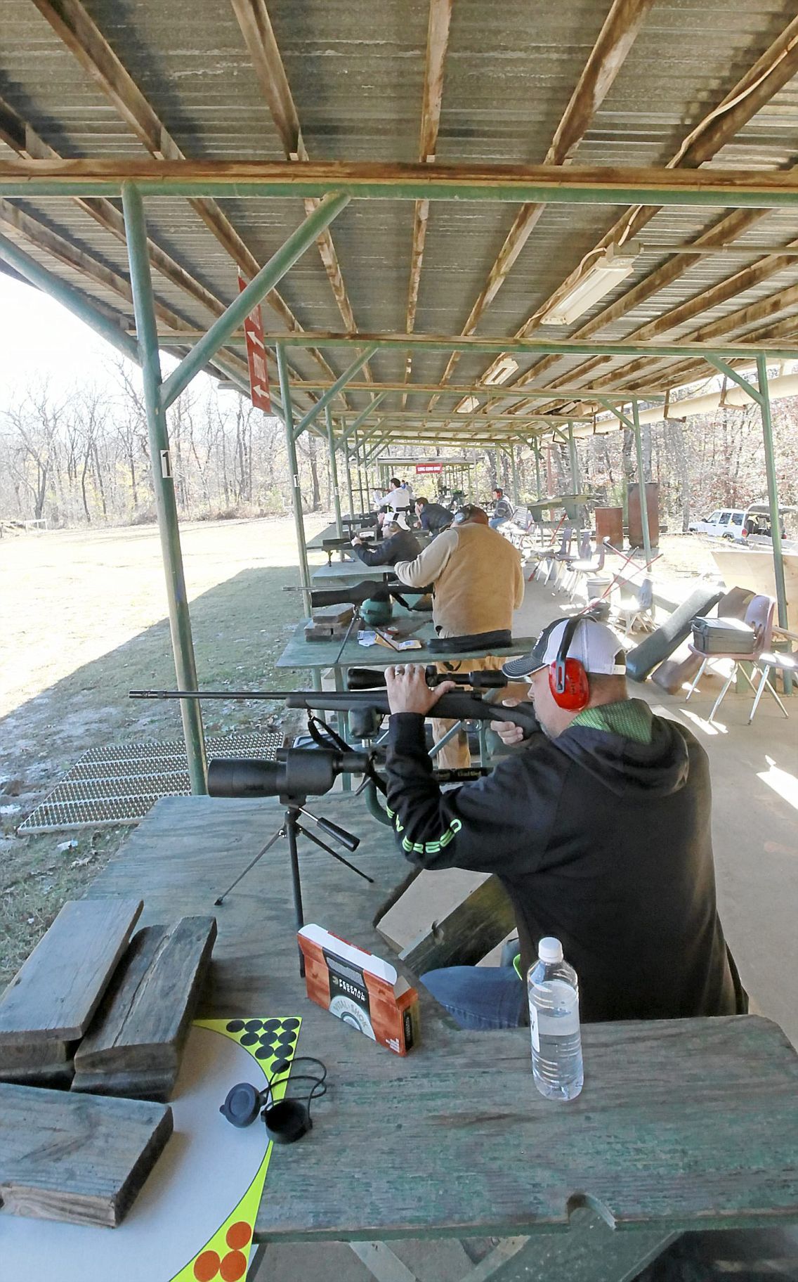 outdoor firing range near me on Kelly Bostian Sapulpa Gun Range Is Ready For Annual Influx Of Deer Hunters Sports News Tulsaworld Com