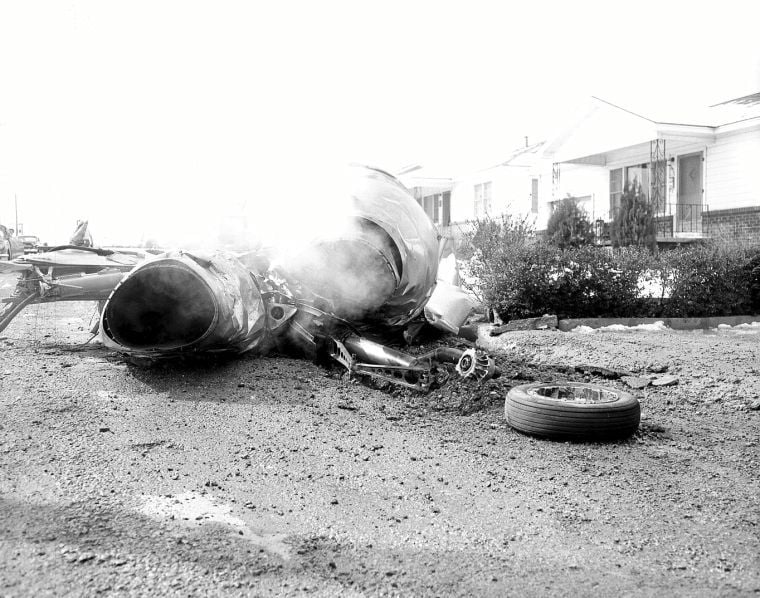 Throwback Tulsa: B-47 Jet Broke Apart, Raining Debris On East Tulsa In ...