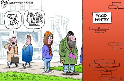 Bruce Plante teacher cartoon March 2016