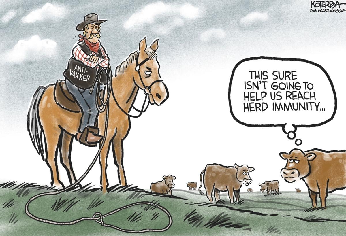 Cartoon: Herd Immunity | Columnists | tulsaworld.com