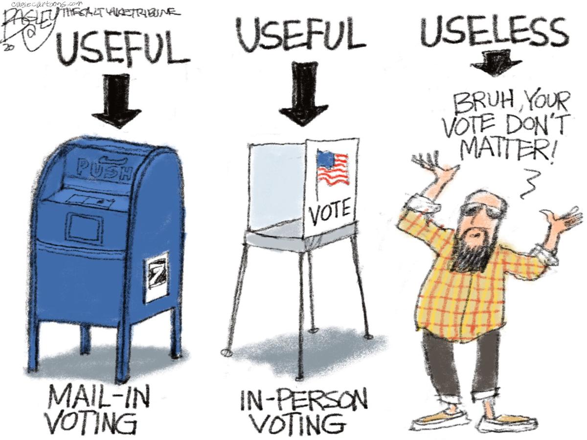 Syndicated Cartoon: Voting Bug
