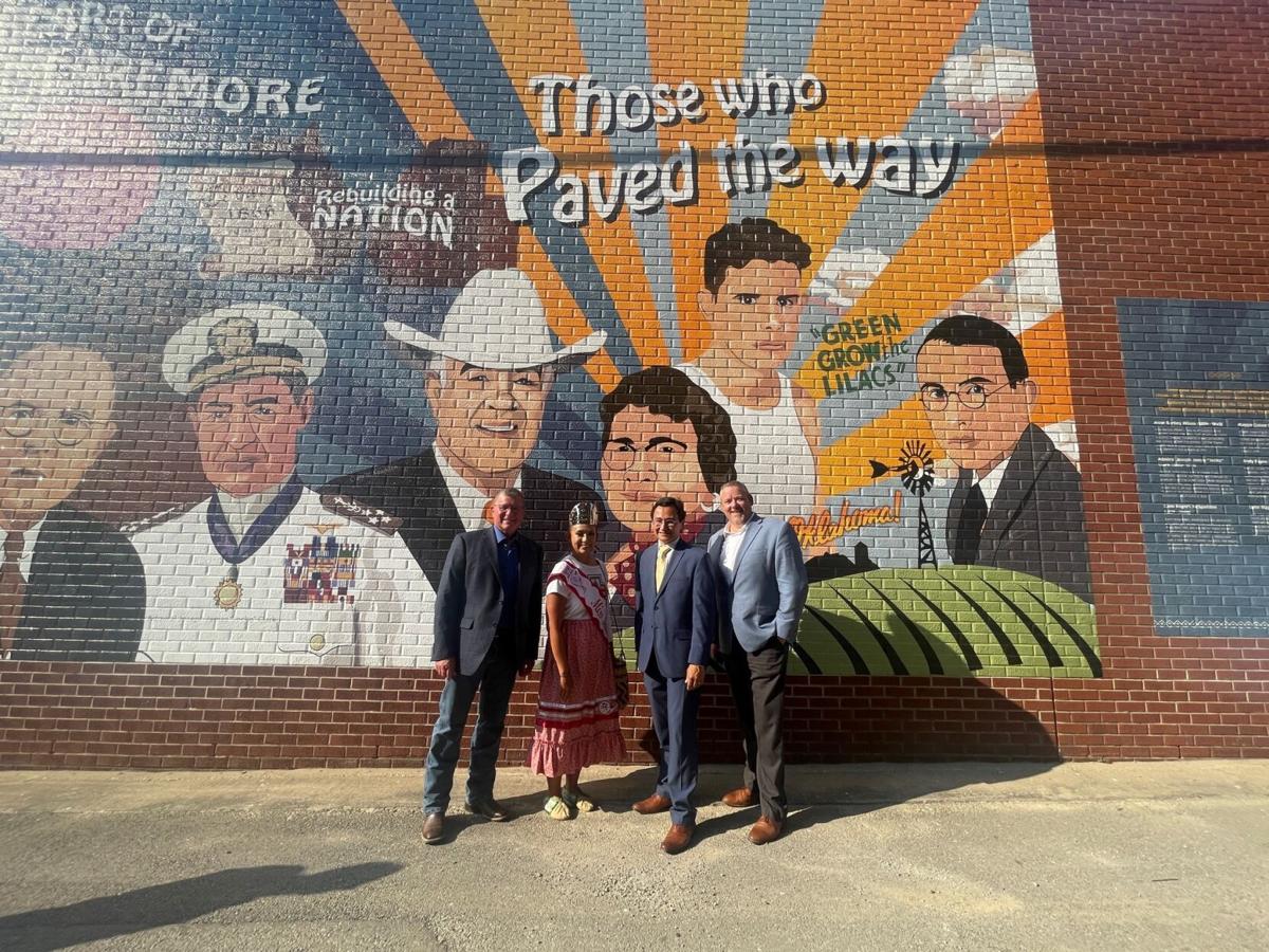 Claremore Mural Honors Prominent Cherokees