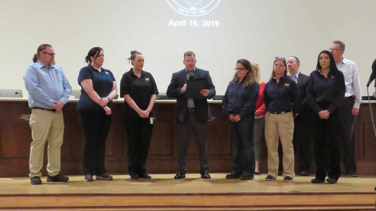 Owasso Mayor Recognizes Emergency Dispatchers For Their Role As Local Lifelines News Tulsaworld Com