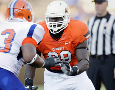 OSU's Calvin Barnett nabs Big 12 defensive newcomer of year honor | Nfl ...